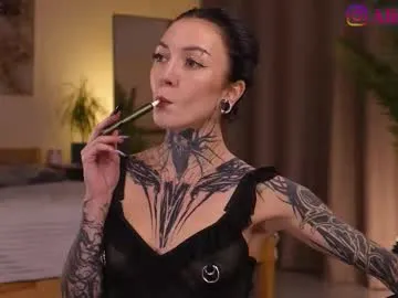 parasite_eve1 — Naked and oil body [444 tokens left] Your gothic girl is waiting for you Fav paterns 69, 89,111,333,666 #squirt #tattoo #goth #fit #skinny