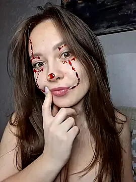 StripChat Olivia_OliV is Freechat Olivia_OliV — 2 finger in pussy close to camera